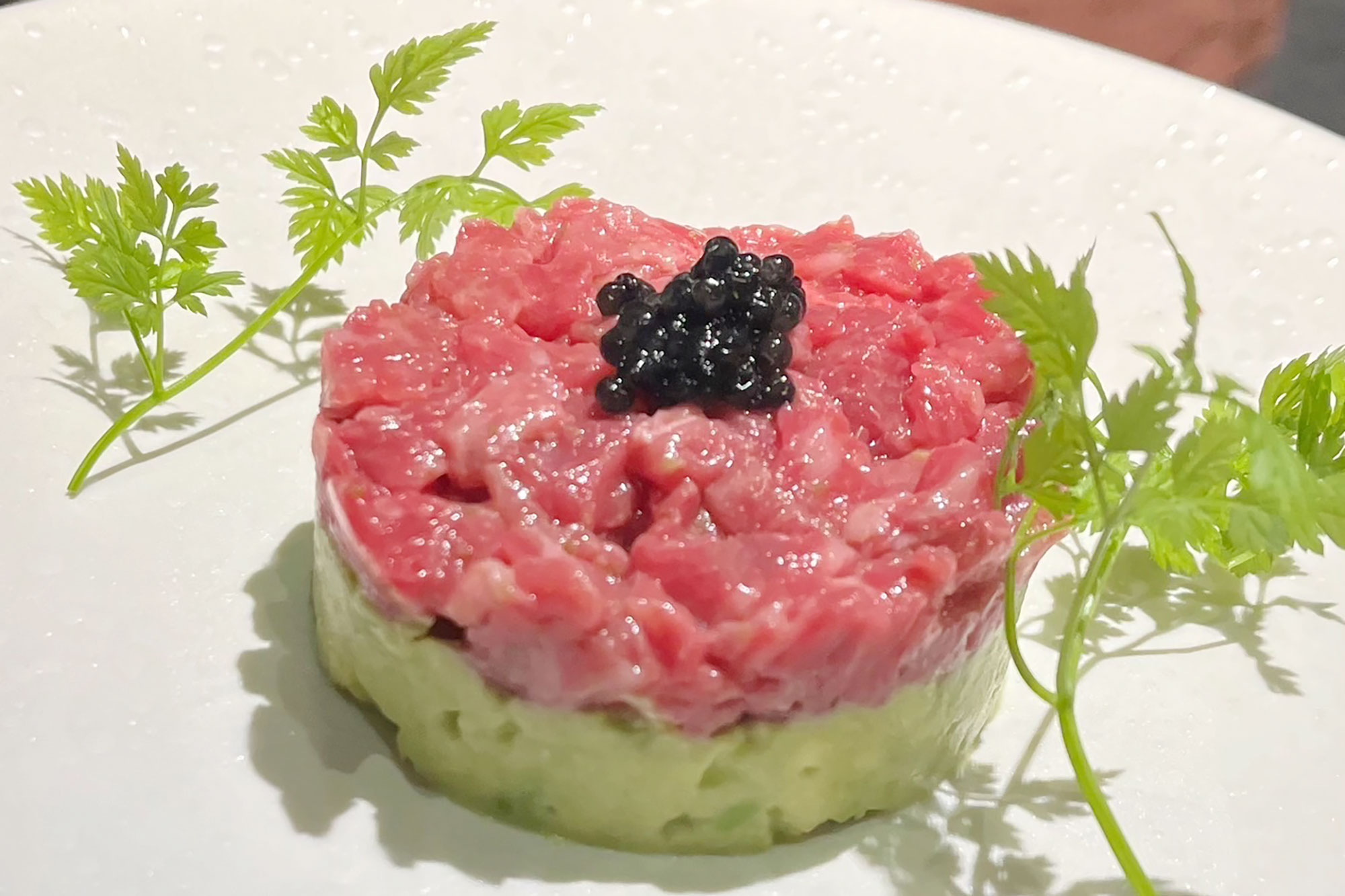 新鮮な牛肉の調理